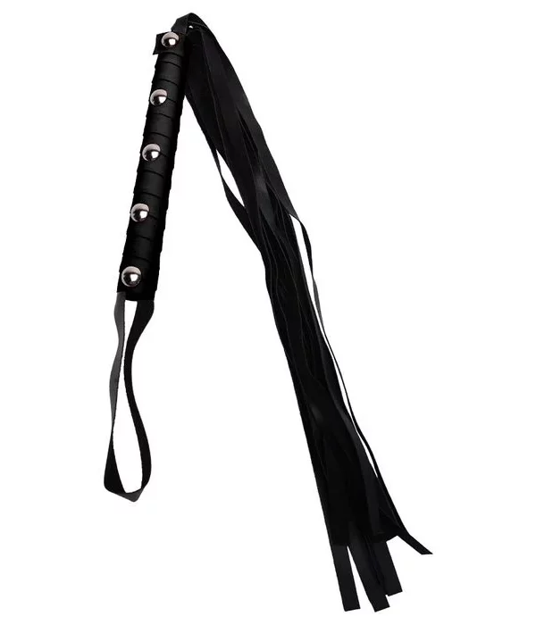 Chicote Luxo Bondage 59Cm -PRETO