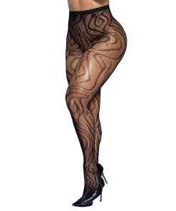 Meia Calça Sensual Com Transparência