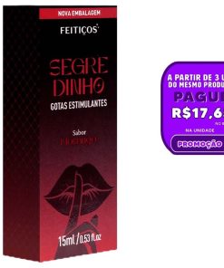 Segredinho Aromático Gotas Excitantes 15Ml - MORANGO