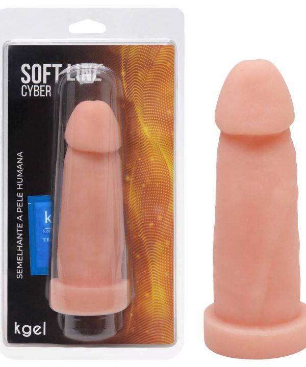 Capa Peniana Em Cyber 19 X 4,5Cm  -  bege