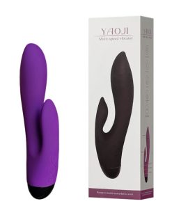 Vibrador Ponto G com Estimulador Clitoriano e 7 Modos de Vibração – YAOJI - PINK