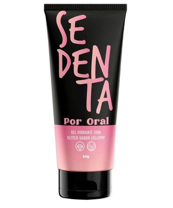 SEDENTA POR ORAL GEL COMESTIVEL ELETRIZANTE COM GLITTER 50G