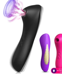 Estimulador clitoriano com Tecnologia de Vibroar - ROXO