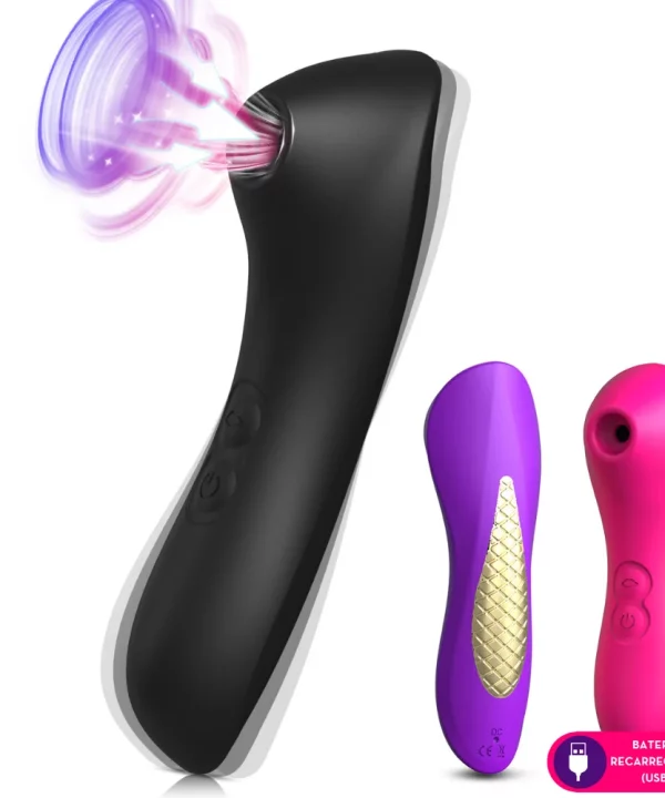 Estimulador clitoriano com Tecnologia de Vibroar - ROXO