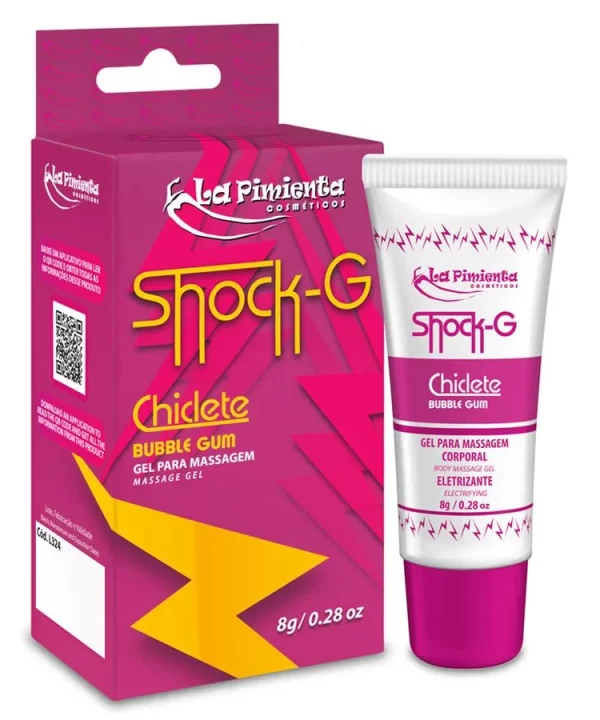 Shock G Vibrador Líquido Excitante 8g - CHICLETE
