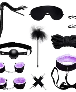 Kit Sado Bondage Black Wolf - roxo