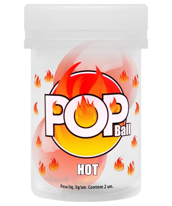 Pop Ball Bolinha Lubrificante Hot