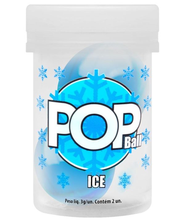 Pop Ball Bolinha Lubrificante Ice