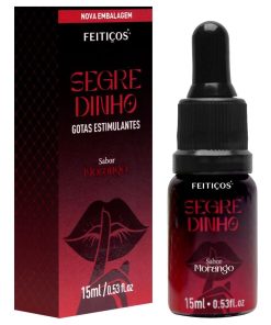 Segredinho Aromático Gotas Excitantes 15Ml - MORANGO