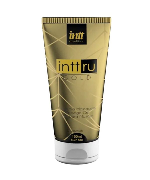 Intt Ru Gold Gel Deslizante para Massagem Nuru 150ml
