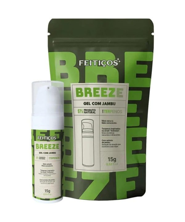 Breeze Gel Vibrante com Jambu e Terpenos 15g Feitiços
