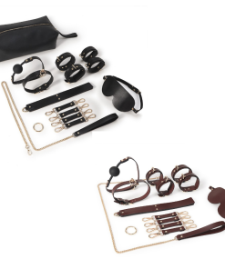 Kit Bondage 12 Peças - Preto