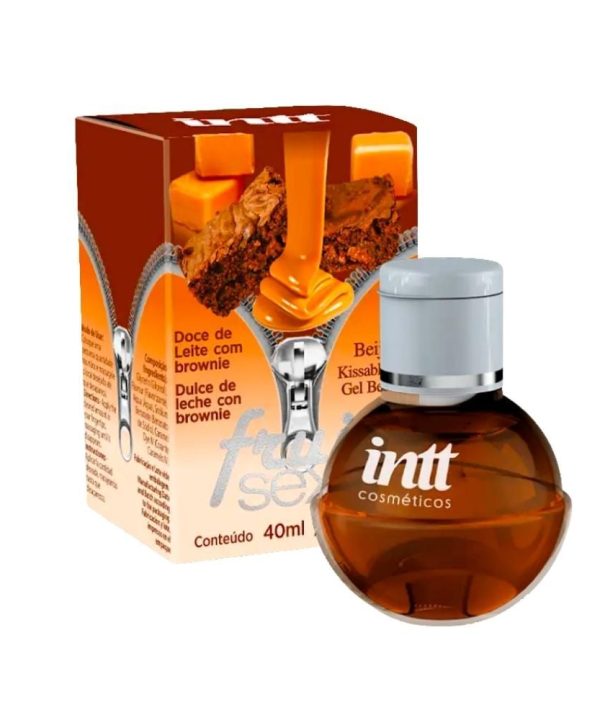 Fruit Sexy Gel Beijável Doce de Leite com Brownie Efeito Quente 40g