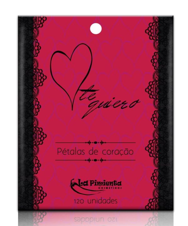 Pétalas de Coração Rosa 120 Unidades La Pimienta - fantasy