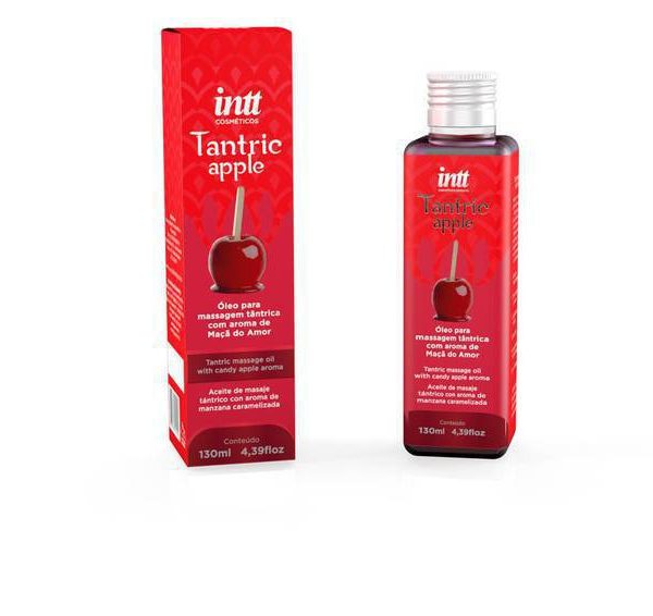 Óleo de Massagem Tantra Maçã do Amor 130ml - Intt