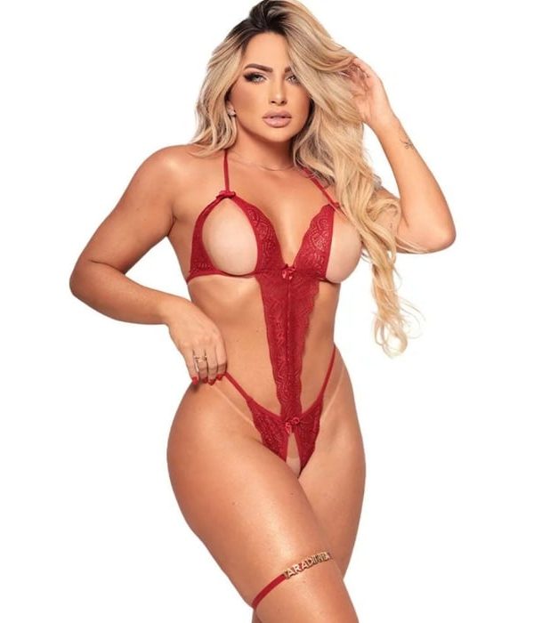 Fantasia Personalizada Apressadinha Tallyta - VERMELHO