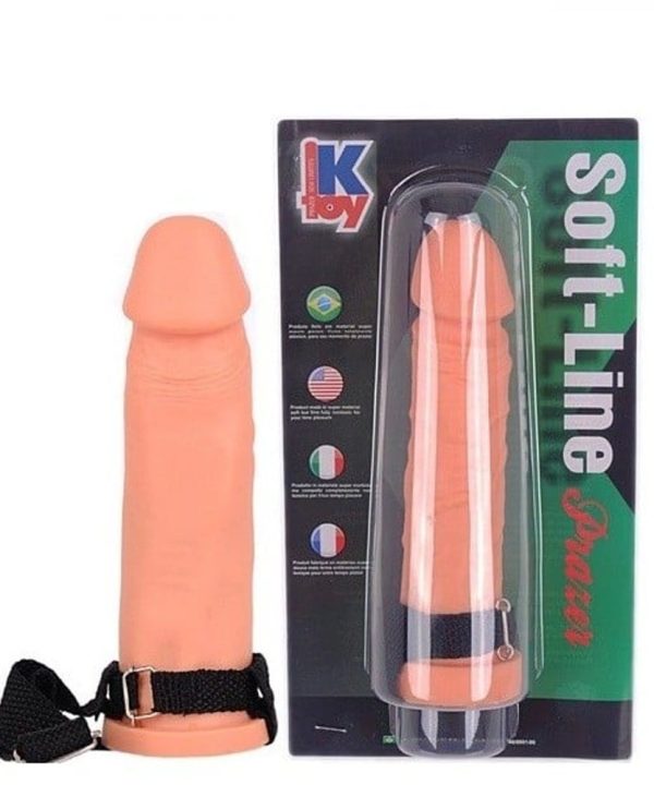 Capa Peniana Com Cinto 22 X 5 Cm Ktoy - bege