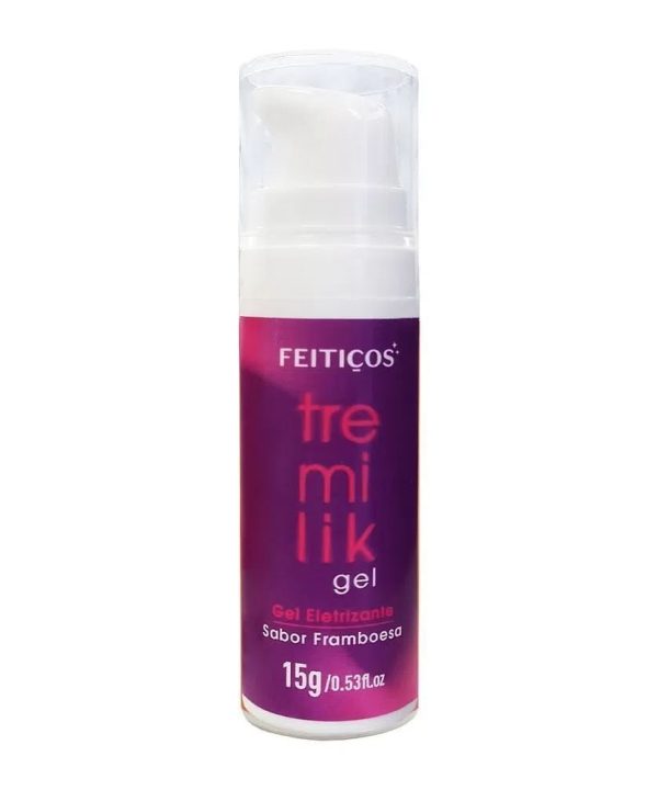 Tremilik Gel Eletrizante 15ml Feitiços - FRAMBOESA