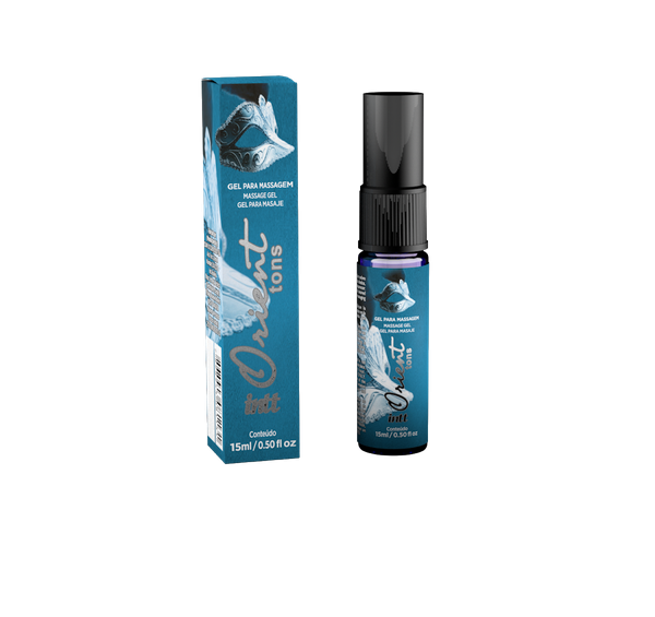 Orient Gel Esquenta em Spray 15ml Tons - VINHO TINTO