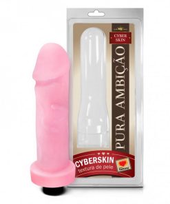 Pênis Realístico Cyber Skin com Vibro 18x5cm Sexy Fantasy