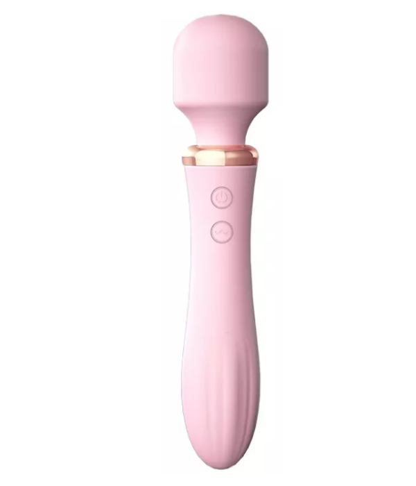 Massageador varinha mágica com aquecimento 10v3 - ROSA