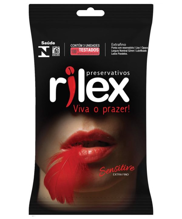 Preservativo Sensitive Extra Fina Rilex