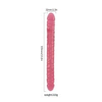 O Grego Sex Shop 5 PÊNIS DILDO REALÍSTICO DUPLO 33,5CM - Imagem 5