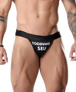 Cueca Jockstrap Fetiche Preta - TODINHO SEU