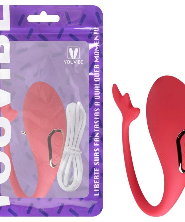 Estimulador Ponto G Controle App Bernice - VERMELHO