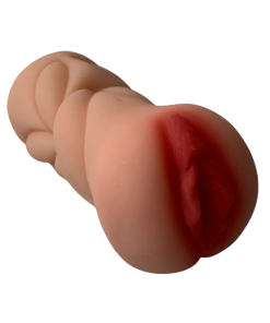 Masturbador Masculino com Orifício Penetrável M1A - BEGE