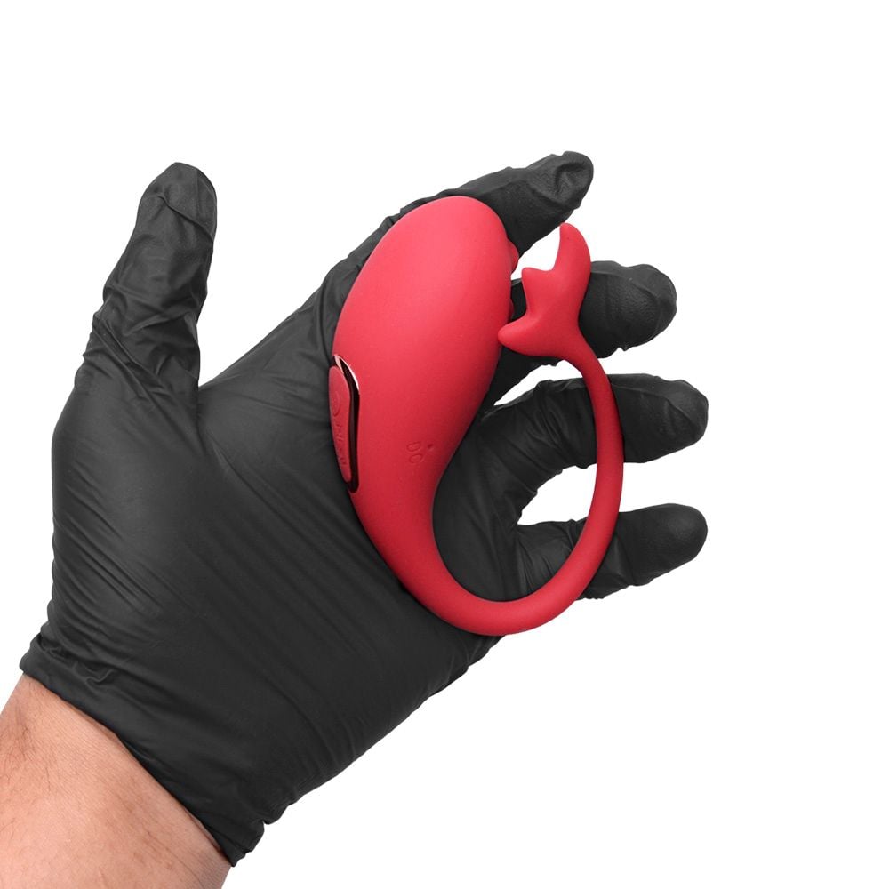 O Grego Sex Shop 8 Estimulador Ponto G Controle App Bernice - VERMELHO - Imagem 8
