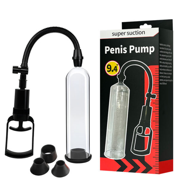 Bomba Peniana Manual com Sistema de Alavanca – PENIS PUMP SUPER SUCTION