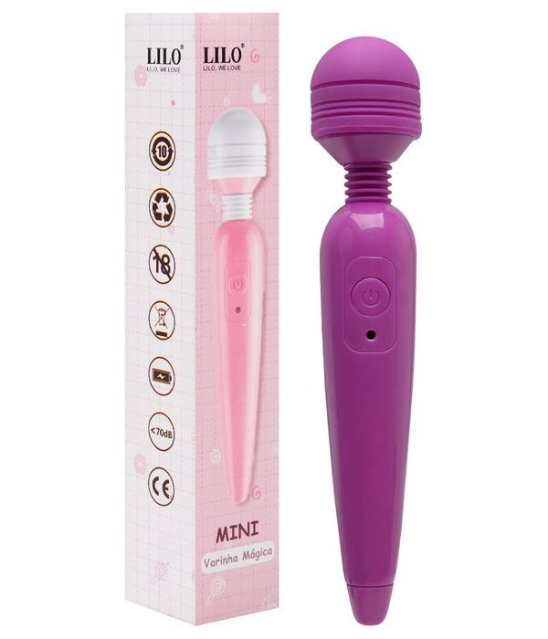Vibrador Varinha Mágica Com 10 Vibrações