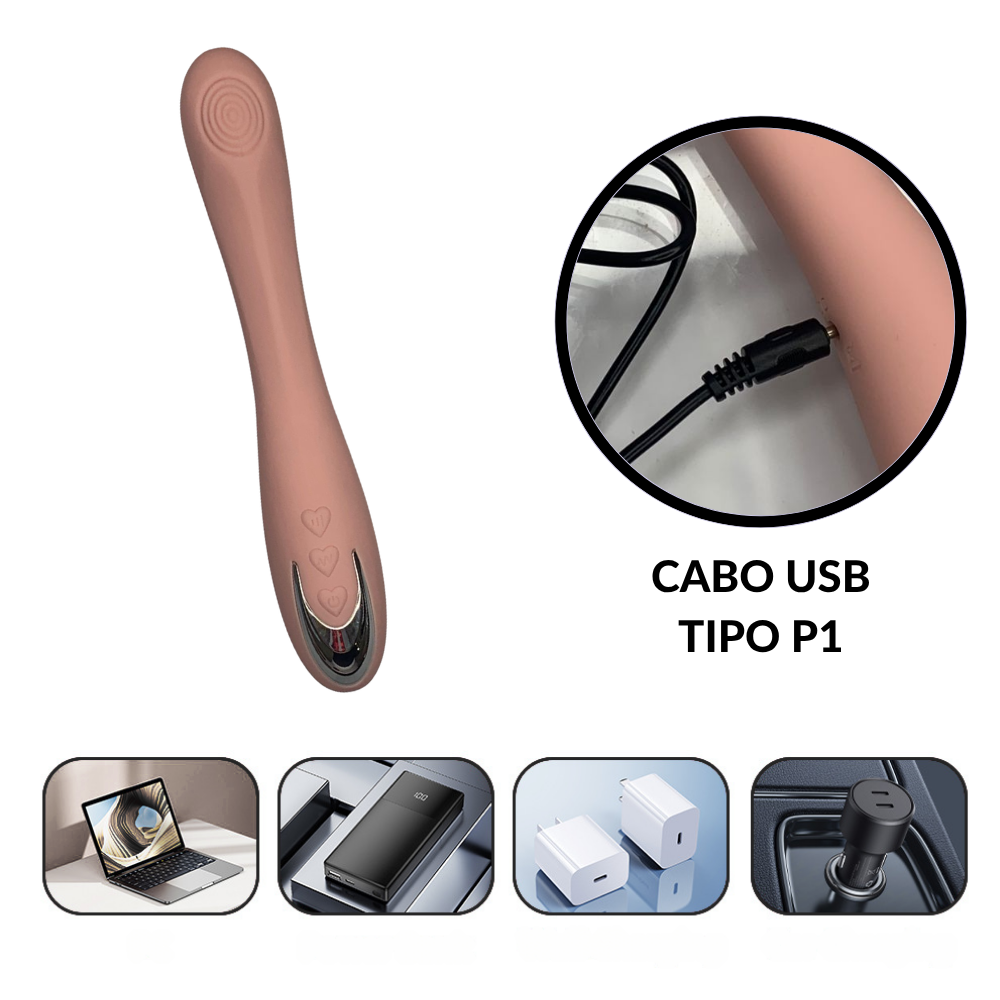 O Grego Sex Shop 3 Vibrador personal ponto G A7 - PINK - Imagem 3