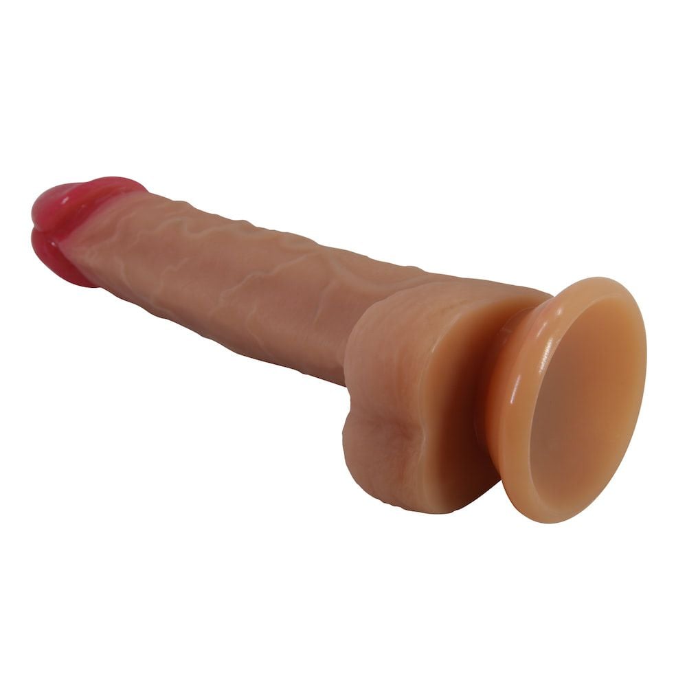 O Grego Sex Shop 3 Pênis Realístico Silicone Ventosa 19 X 3,3Cm Jovita Vipmix - Imagem 3