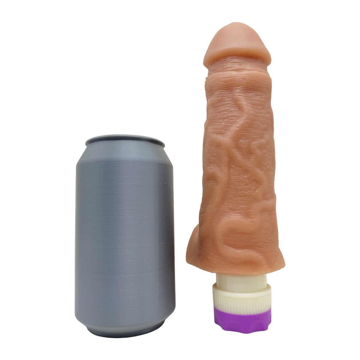 O Grego Sex Shop 2 HÉRCULES PROMETEU – PRÓTESE REALÍSTICA 18 x 4,5 CM COM VIBRO RECARREGÁVEL – BEGE - Imagem 2