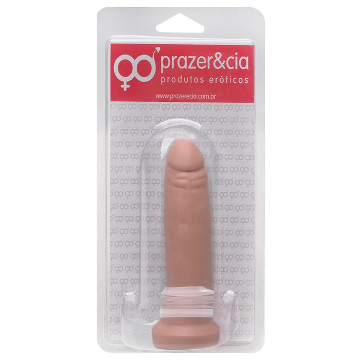 O Grego Sex Shop 3 Pênis De Borracha Maciça 12,4 X 3,1Cm - bege - Imagem 3