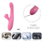 O Grego Sex Shop 4 Vibrador ponto G vai e vem com aquecimento, 360º e estimulador por tecnologia de vibroar - Imagem 4