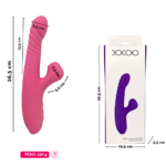 O Grego Sex Shop 3 Vibrador ponto G vai e vem com aquecimento, 360º e estimulador por tecnologia de vibroar - Imagem 3