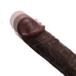 O Grego Sex Shop 3 Pênis Realístico vai e vem com aquecimento e controle remoto (17cm) - Imagem 3