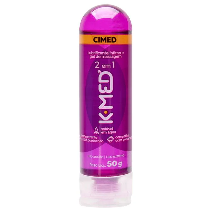 O Grego Sex Shop 1 K-Med 2 Em 1 Lubrificante Íntimo 50G