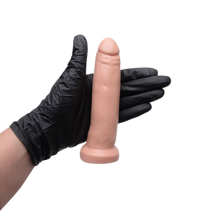 O Grego Sex Shop 2 Pênis De Borracha Maciça 12,4 X 3,1Cm - bege - Imagem 2