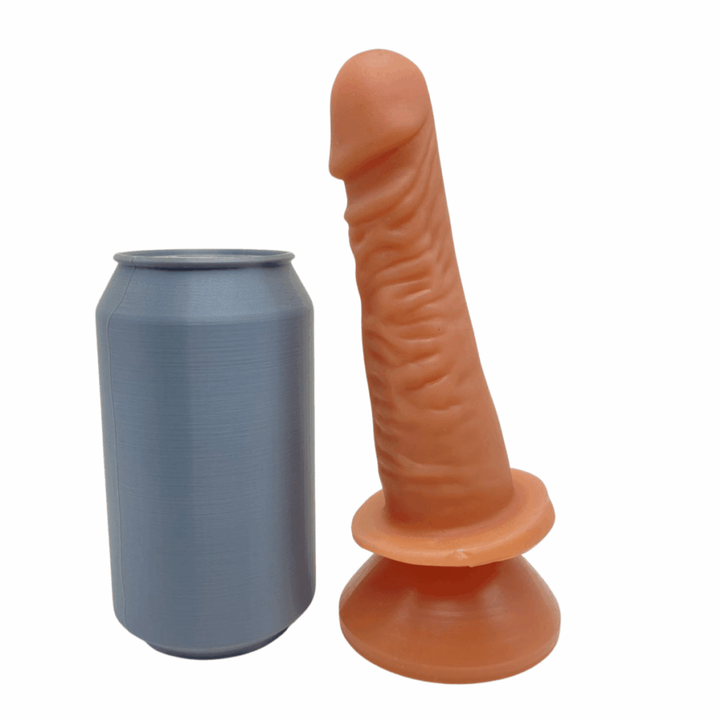O Grego Sex Shop 3 HÉRCULES DIONÍSIO – PRÓTESE REALÍSTICA 14,5 x 3,5 CM COM VENTOSA – BEGE - Imagem 3