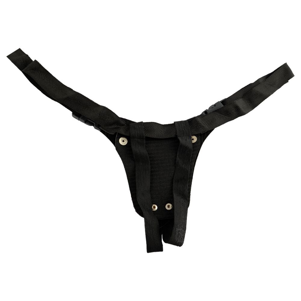 O Grego Sex Shop 3 Cinta Para Prótese Removível Êxtase - PRETO - Imagem 3