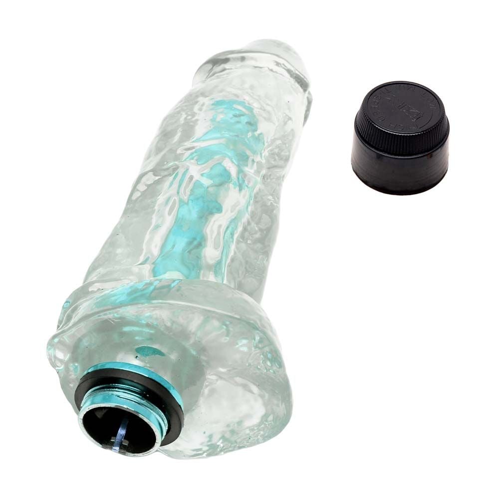 O Grego Sex Shop 5 Pênis Vibrador Jelly 18,5 X 4,5Cm Multivelocidade - Imagem 5