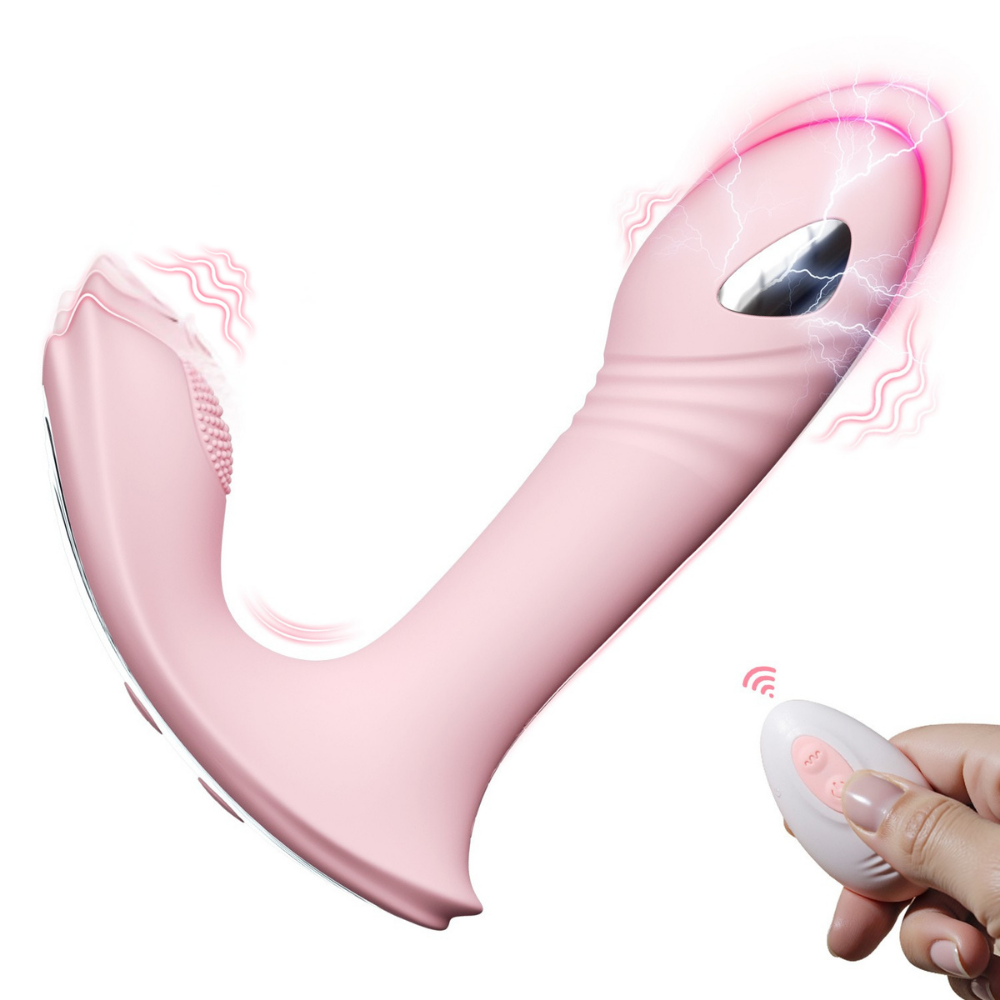 O Grego Sex Shop 6 Vibrador com Estimulação Elétrica, Ponta Texturizada e Controle Remoto - Imagem 6