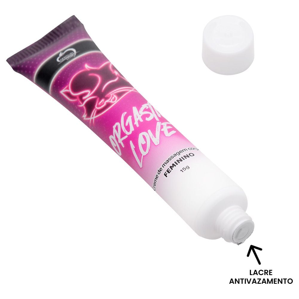 O Grego Sex Shop 3 Orgastic Love Gel Excitante Feminino 15g Sensual Love - Imagem 3