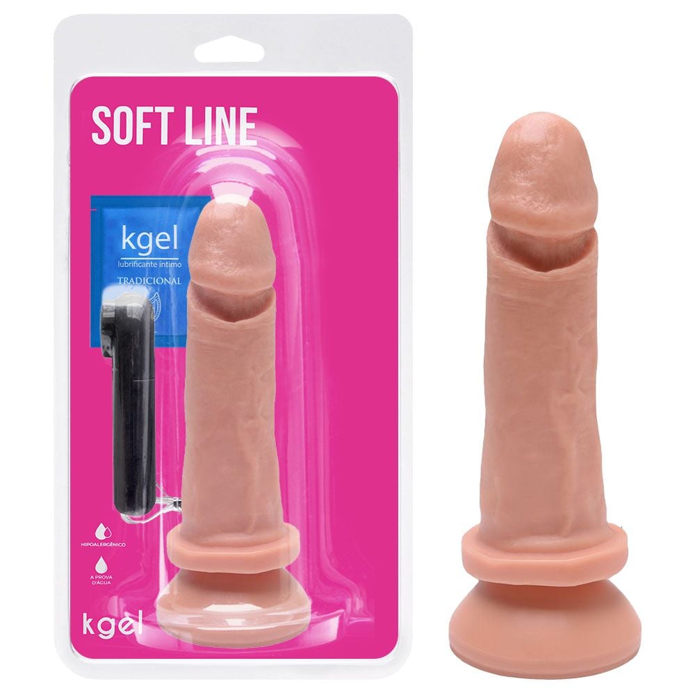 O Grego Sex Shop 1 Pênis Vibrador Controle Externo 17 X 4cm Kgel - NATURAL