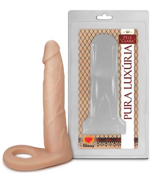 Anel Companheiro Ajustável Sexy Fantasy 15 x 3,2 cm - Natural