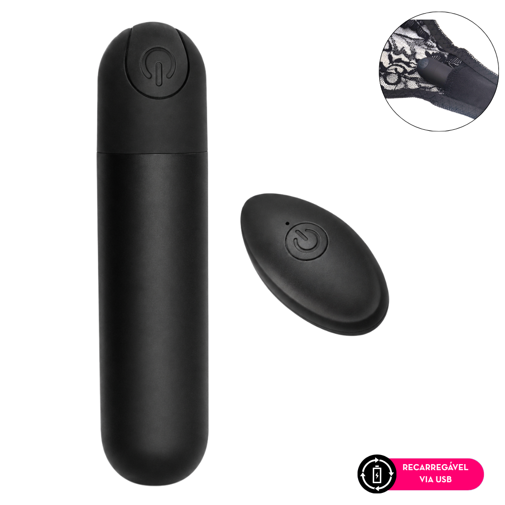 O Grego Sex Shop 1 Cápsula vibratória com controle 10 modos de vibração aX8